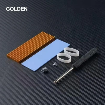 Радіатор для охолодження SSD M.2 2280 Gold NVMe