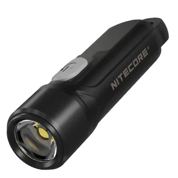 Ліхтар наключний Nitecore TIKI LE (Osram P8 + Red + Blue LED, 300 люмен, 7 режимів, USB-С), чорний