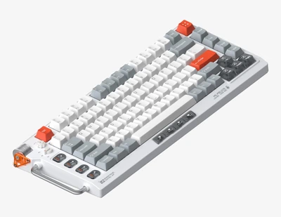 Дротова магнітна клавіатура NuPhy Field75 HE V2 / Magnetic Silver