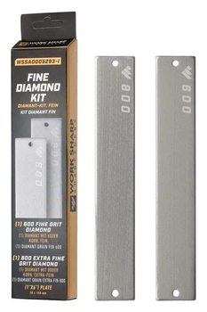 Work Sharp набір змінних пластин Fine Diamond (600/800) для точилки WSBCHPAJ-PRO, 2 шт (FNR_WSSA0005293-I)