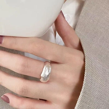 Женское минималистичное кольцо, серебристого цвета, регулируемое MY34560