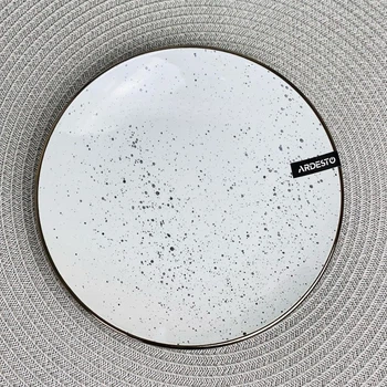 Тарелка обеденная 26,5 см Ardesto Bagheria, White