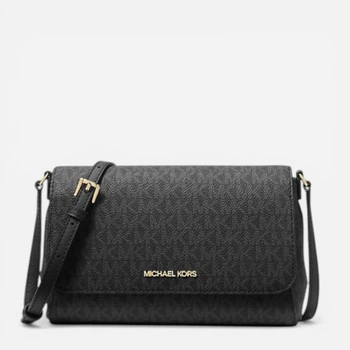Сумка кросс-боди через плечо женская маленькая Michael Kors 560799694 Черная (1159857062)