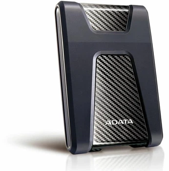 Внешний жёсткий диск ADATA HD650, 2.5", USB 3.1, DashDrive Durable, 1TB, Black