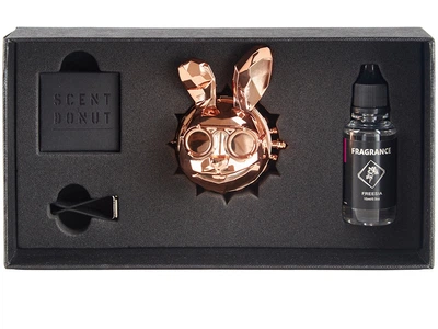 Освежитель воздуха LUX "HARE" на обдув ROSE GOLD эфирное масло