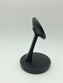Магнітна бездротова зарядна станція 15W для iPhone 12–17 AirPods 3 Pro підставка з нічною підсвіткою