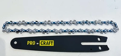 Комплект цепь шина для аккумуляторной мини пилы Procraft PKA-32LI 37 звеньев mini 1/4 шаг 1.1 мм