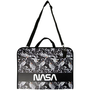 Папка-портфель на молнии Kite NASA1 отделение, A3+ (NS22-411)