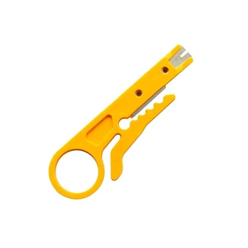 Інструмент для зачистки кабелю Stripper, yellow, ціна за штуку, Q100 (UG-11130)