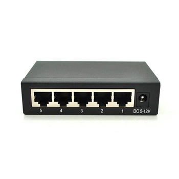 Комутатор Dinkia DS-1005P 5 портів Ethernet 10/100 Мбіт / сек, без БЖ, BOX (UG-22351)