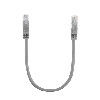 Патч-корд літій RITAR, UTP, RJ45, Cat.5e, 0,3m, сірий, Cu (мідь)