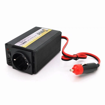 Інвертор напруги ORBUS ORMS150 (150Вт), 12/220V, approximated, 1 Shuko, клеми + крокодили, 1 запобіжник, Box.Q20 (UG-29015)