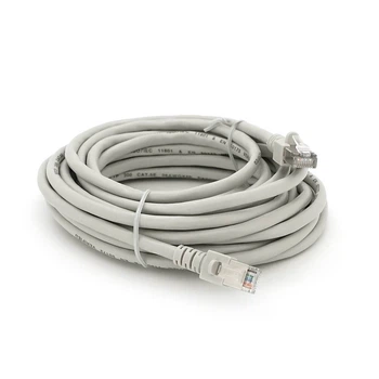Патч-корд літій RITAR, UTP, RJ45, Cat.5e, 5m, сірий, Cu (мідь) Q200