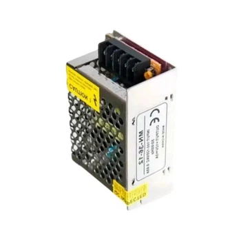 Импульсный блок питания LED Technologies 36Вт (12В 3А) компактный металлический корпус 85×58×37 мм