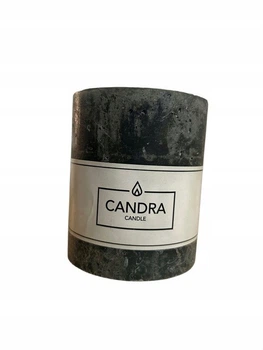 Традиционная свеча Candra 8×6,8 см, время горения ~30 ч, 100% веганская, для уюта в интерьере