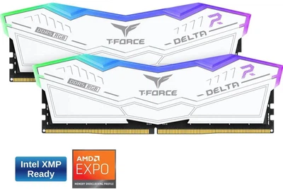 Память для настольных компьютеров TEAM 16 GB (2x8GB) DDR5 6000 MHz Delta (FF4D516G6000HC38ADC01)