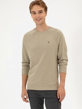Свішот чоловічий U.S. Polo Assn G081SZ082-000-2303079(Açık Haki) 2XL Хакі (8683859451074)