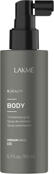 Spray do włosów Lakme K.Beauty Body Thickening do nadania objętości 150 ml (8429421467414)