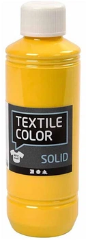 Фарба для тканини Creativ Company Textile Color Solid Жовта 250 мл (5707167876251)