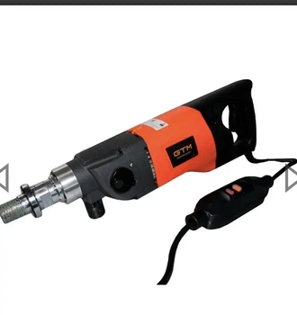 Дрель алмазного бурения с микроударом GTM DK-160/2PD с микроударом в кейсе