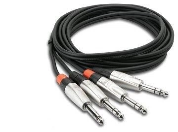 Аудиокабель Hosa Pro 2 x TRS 6.35 мм - 2 x TRS 6.35 мм 3 м (728736051355)