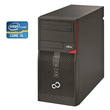 ПК Fujitsu Esprimo P420 E85+ Tower / Intel Core i5-4430 (4 ядра по 3.0 - 3.2 GHz) / 8 GB DDR3 / 320 GB HDD / Intel HD Graphics 4600 / DVD-RW б/у