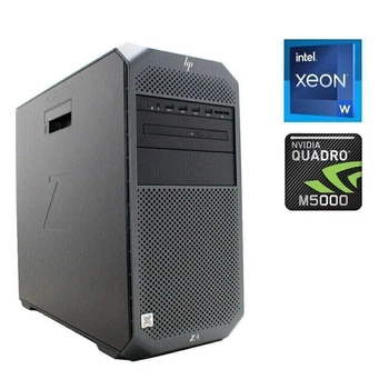 Робоча станція HP Z4 G4 Workstation Tower / Intel Xeon W-2135 (6 (12) ядер по 3,7 - 4,5 ГГц) / 64 ГБ DDR4 / 256 ГБ SSD M.2 / nVidia Quadro M5000, 8 ГБ GDDR5, 256-біт / DVD-ROM б/в