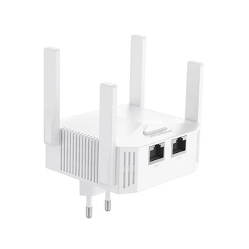 Роутер XO TX01 (EU) 1200M Repeater + 100M Router 2-in-1 Белая