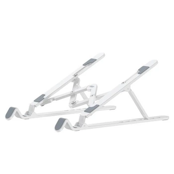 Настольный держатель XO C102 Plastic laptop folding stand Белый