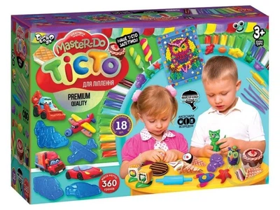 Тесто для лепки Master Do, Danko Toys, 15 цветов