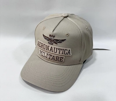 Кепка тракер aeronautica militare бежева
