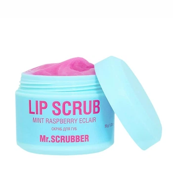 Скраб для губ Mr.SCRUBBER Lip Scrub Mint Raspberry Eclair с ароматом мятно-малинового эклера 35 г