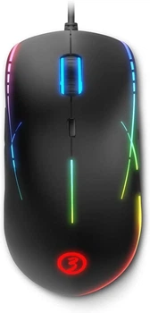 Проводная мышь Ozone Neon X50 / 6200 DPI / 6 кнопок / RGB-подсветка / Black Б/В