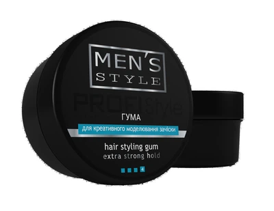 Гума ProfiStyle Mens Style для моделювання чоловічої зачіски 80 мл