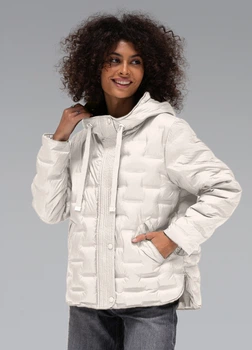 Ультралегка куртка весняна демісезонна осіння Viva-Wear 6518 XL білий 6518-12