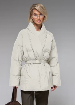 Жіноча демісезонна куртка ультралегка весна-осінь Viva Wear модель 8866 білий One Size 8866-2
