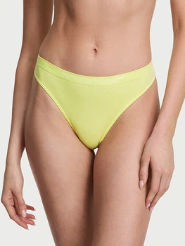 Трусики стрінги Victoria's Secret Seamless Thong Panty S Жовтий (27070860)