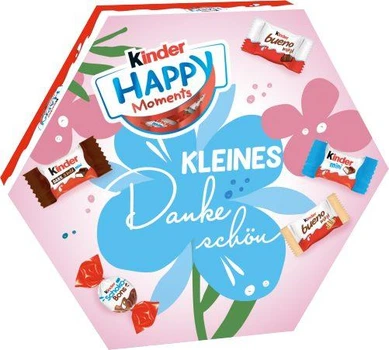 Конфеты Ferrero Kinder Happy Moments Mini Mix Schokolade Весенняя коллекция цветы №2 161 г