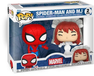 Набір фігурок Funko POP! Multipack: Marvel Spider-Man and Mary Jane 11.2 см 2 шт 90297 (889698902977)