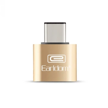 Adapter OTG USB C To USB Earldom ET-OT41 — Gold (742771)