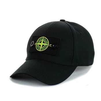 Бейсболка с патчем "Stone Island" Черный