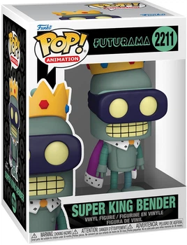 Figurka Funko Pop! Animation: Futurama 2211 Super King Bender 90430 (889698904308)
