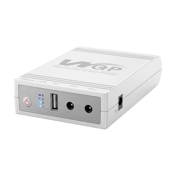 Источник бесперебойного питания Mini UPS WGP UPS103C 16000mAh 5V/12V/12V, Li-ion 4*4Ah, для роутера и оптического терминала (42-00248)