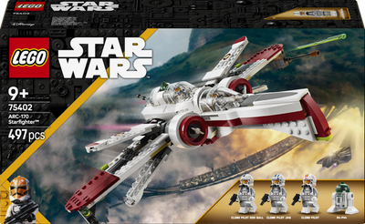 Конструктор LEGO Star Wars Зоряний винищувач ARC-170 497 елементів (75402)