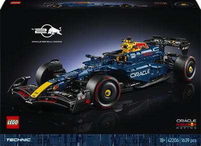 Zestaw klocków LEGO Technic Bolid F1 Oracle Red Bull Racing RB20 1639 elementów (42206)