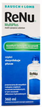 Розчин для лінз Bausch & Lomb ReNu Multiplus 360 мл (7391899847221)
