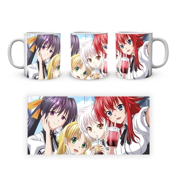 Керамічна кружка з принтом аніме High School DxD для кави та чаю 330 мл (4975B1B0377D)
