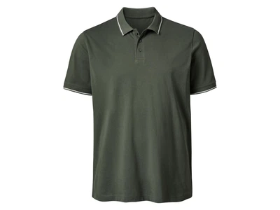 Футболка-поло з бавовняного піке для чоловіка Livergy by Esmara men 480014 XXL хакі