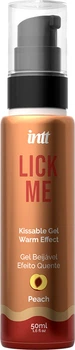Лубрикант зігріваючий Intt Lick Me зі смаком персика 50 мл (5600781416318)
