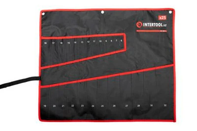 Чохол для гайкових ключів Intertool 25 кишень 460 x 680 мм (BX-9011)